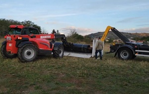 VIDEOS : Aménagement de notre piste en dur - 23 octobre 2019