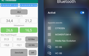 Mesure de débattement via smartphone