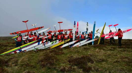 PHOTOS - VIDEOS : Championnat de France F3F au col de la Croix Morand